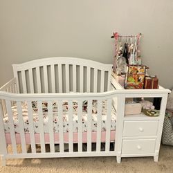 Used crib and changing table hotsell