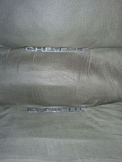 chevelle fender emblems