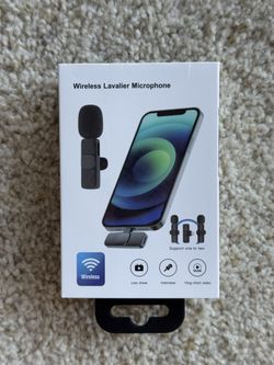 Wireless Lavalier Microphone – USB-C | NEW in Box