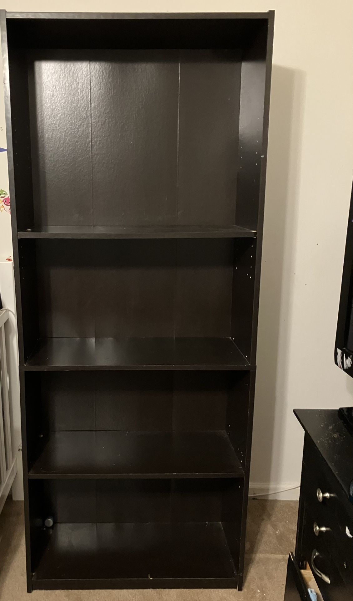 Black Bookshelf 