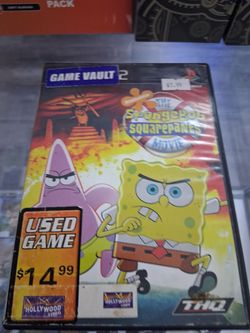 Sponge Bob Squarepants Movie Game PS2 Game