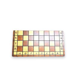 CHECKER | CHESS  FOLDABLE STORAGE BOARD