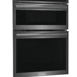 30" Fridgidaire Electric Wall Oven & Microwave 