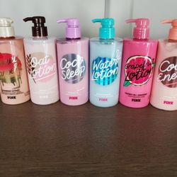 New Pump VS Pink Pump Lotions,  Each