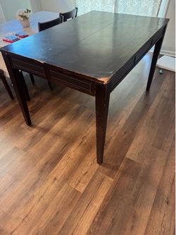 Wooden table