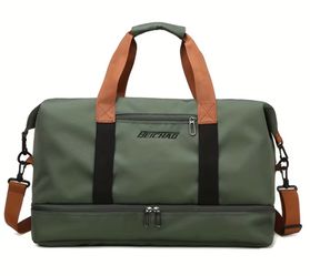 Fitness bag, green color Brand New