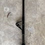 Rare Lamiglas Graphite 80lb Big Game Fishing Rodd w/ 2 Butts