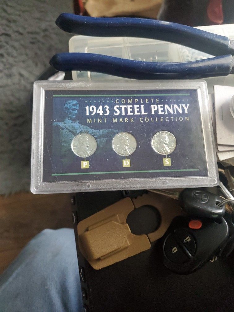 1943 War Effort Steel Penny Proof Set