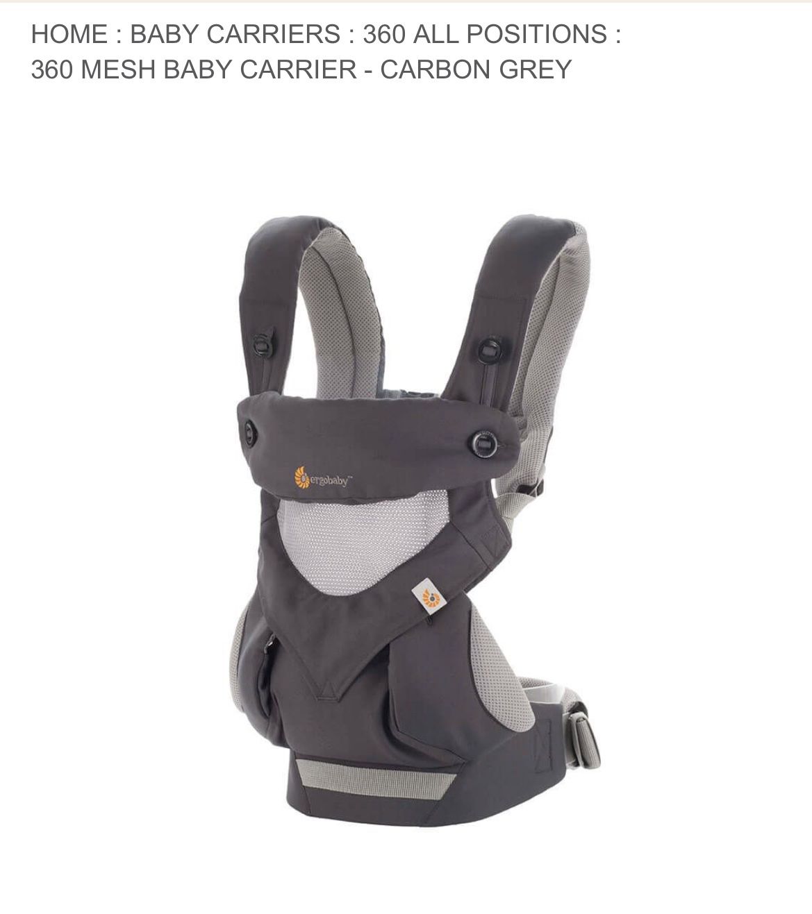 Ergo Baby Carrier