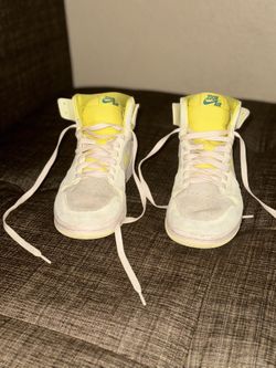 Nike Air Jordan 1 Zoom CMFT 2 Lemon Twist Citron Yellow Size 6.5W DV1305-800