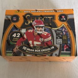 2025 panini select football mega box nfl sports cards