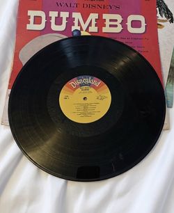 Meryl Streep George Winston Dumbo & Velveteen Rabbit Vinyl LP Children's Music