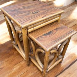 Wood Table Set 