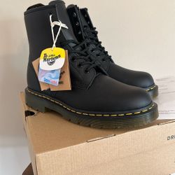 Dr. Martens (Brand New) Unisex M8/W9 1460 Original Soft Toe Slip Resistant 6 Inch Work Boot