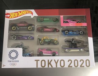 Hotwheels 2020 Tokyo Car Set with Treasure Hunt!