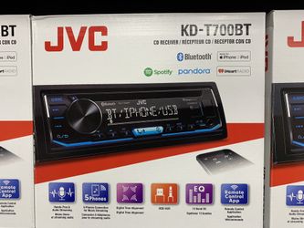 JVC a car stereo with installation “brand new”
