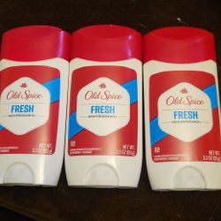 3 Old Spice High Endurance Anti-Perspirant Deodorant for Men Fresh Scent (3.3 oz) For $12/$12 Por Los 3