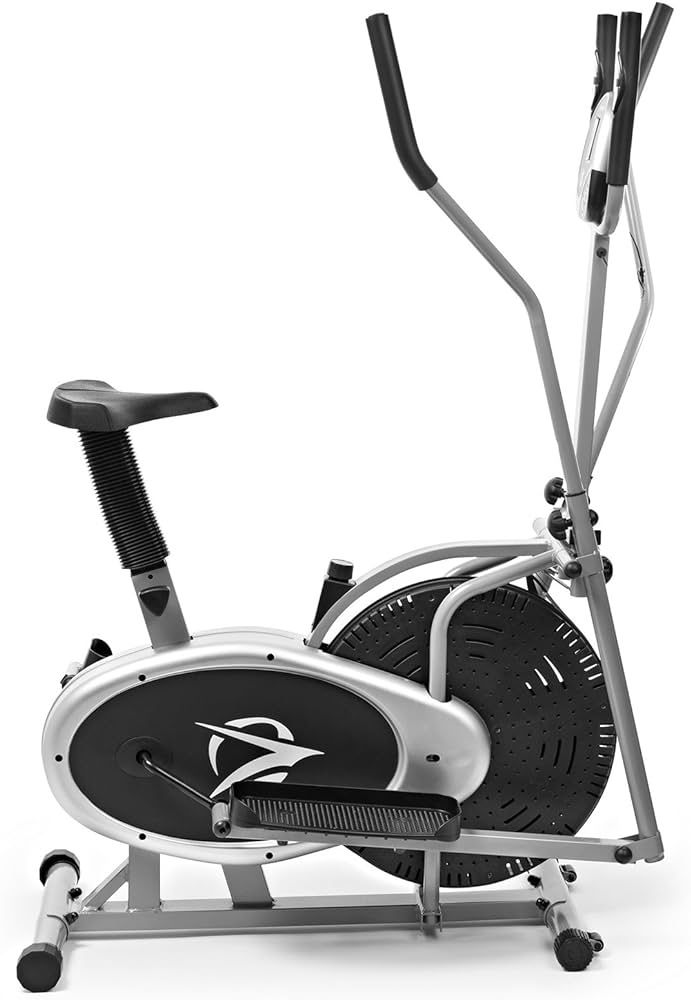 Elliptical Machine Cross Trainer 2 in 1 Exercise Bike Cardio Fitness Home Gym Equipment