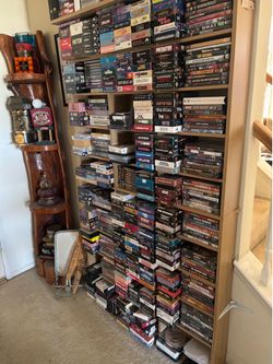 VHS AND DVD MOVIES