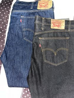 Blue And Charcoal Levi’s 501