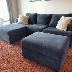 Couch/ Ottoman / Rocking Chair 