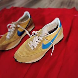 Nike LDV Vintage Original Yellow x Blue US11 Made in USA Used Sneakers
Ended
Nike LDV Vintage Original Yellow x Blue  size 8 1/2
