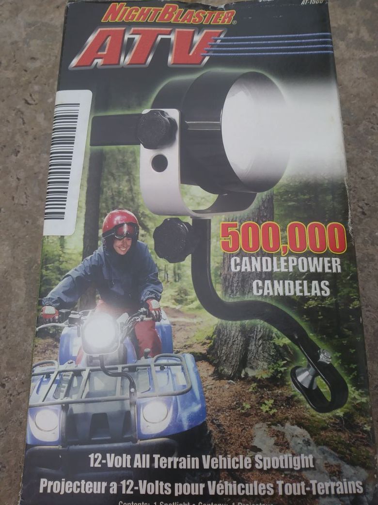 NightBlaster ATV 12V spotlight from OPTRONICS Brand NEW