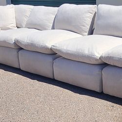 Ashley Modular Cloud Couch + FREE DELIVERY