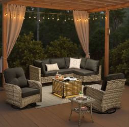 Patio furniture set outdoor new in the box