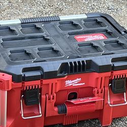 2 brand new  Milwaukee packout Large tool boxes