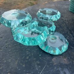 Glass Candle Holder