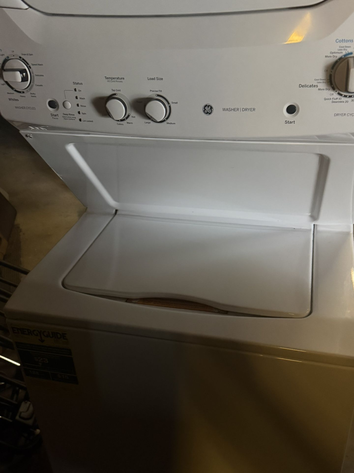 Stackable Washer,Dryer Combo Used For 2 Months. Practically New. Very Clean. Perfect Condition, 