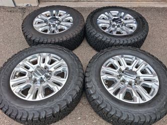 2025 OEM ORIGINAL TAKEOFFS GMC SIERRA DENALI HD 2500 TIRES BFGOODRICH ALL-TERRAIN KO3 97 % DOT 1525 $ 1899