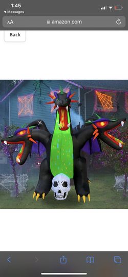 3 Headed Inflatable Dragon