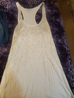 New white tunic top size medium 10$