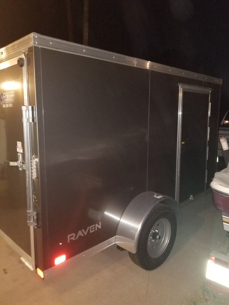 2021 5x10 enclosed trailer