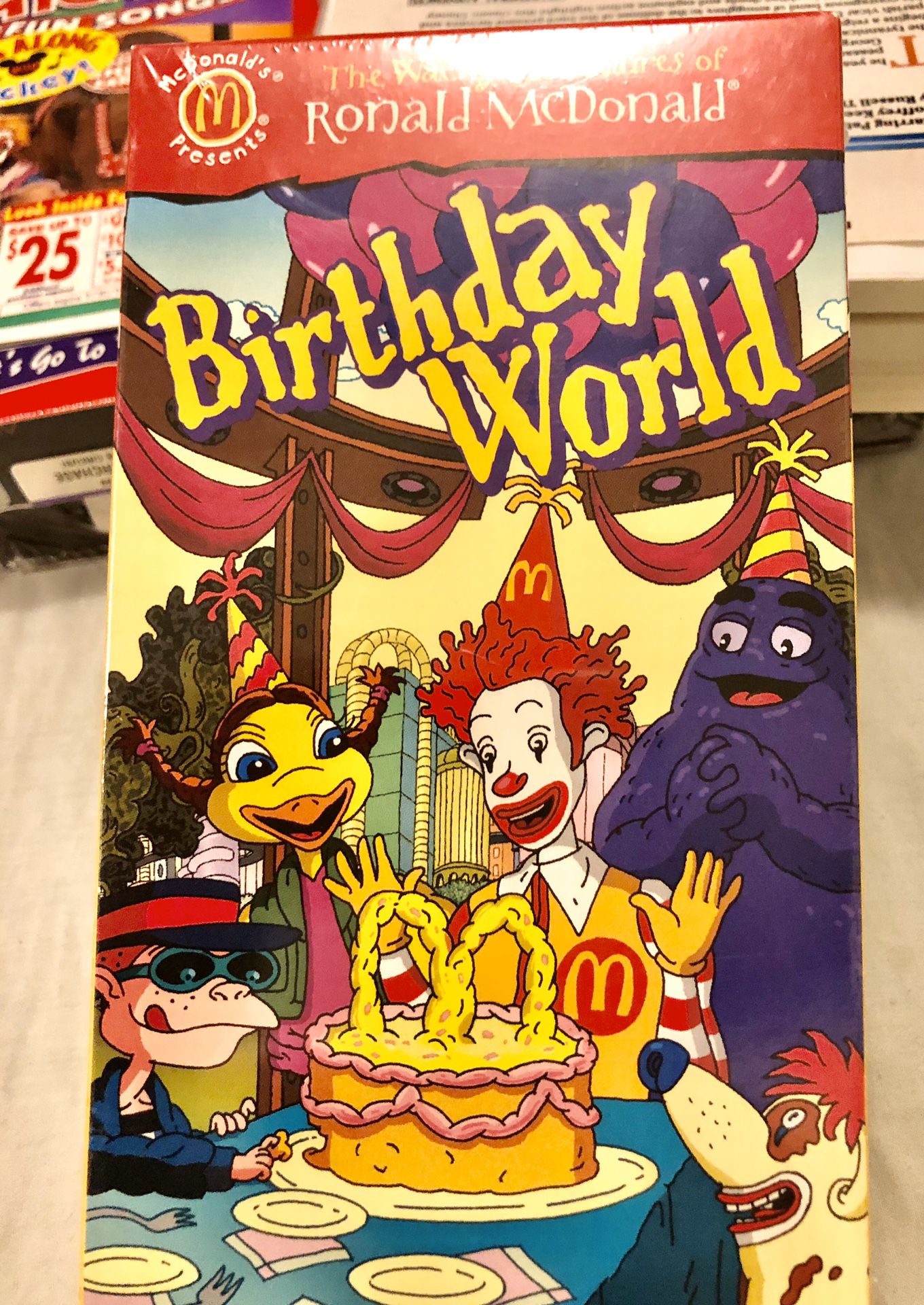 The Wacky Adventures of Ronald McDonald VHS New