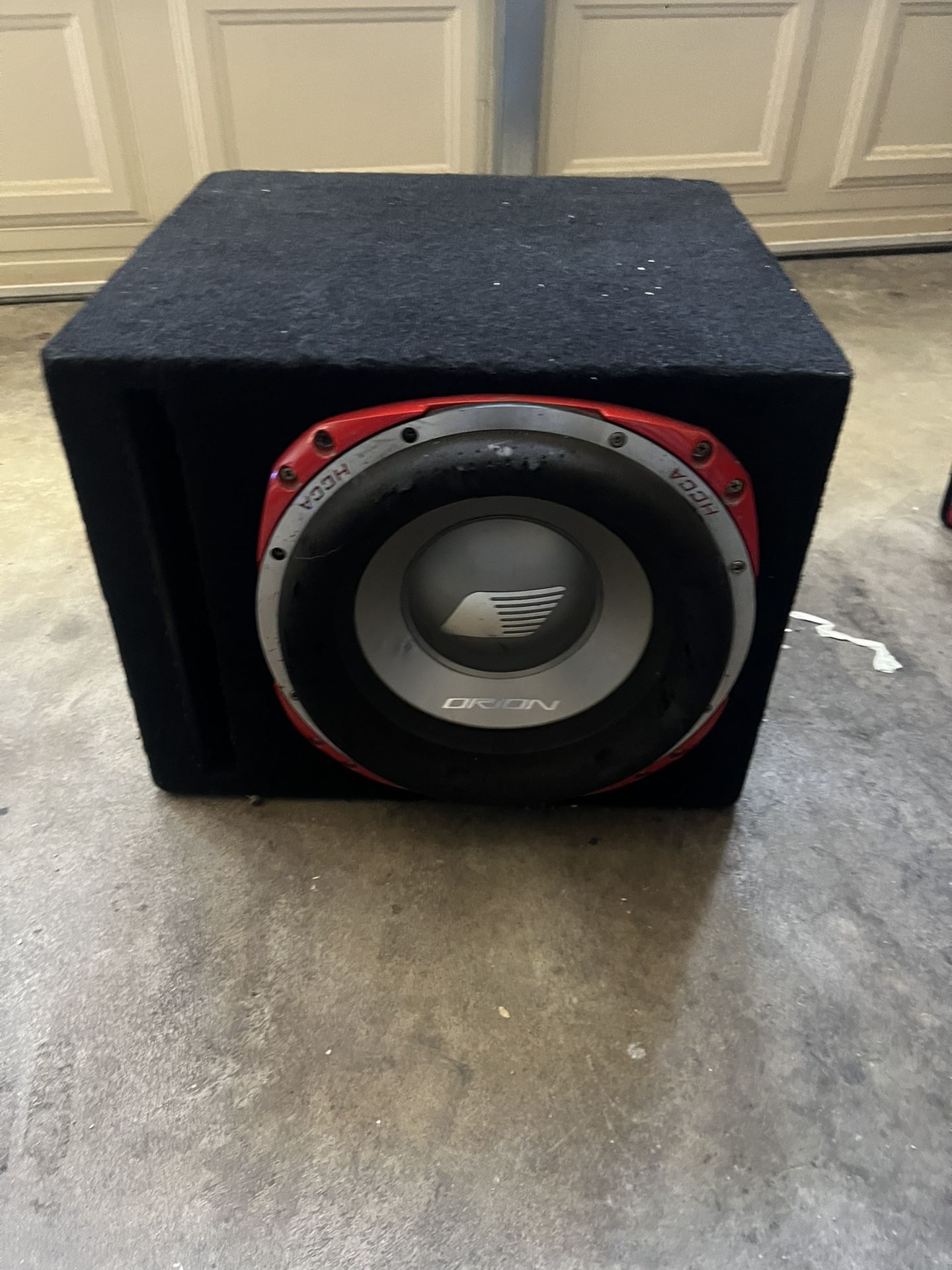 Orion Hcca 12 Inch Subwoofer