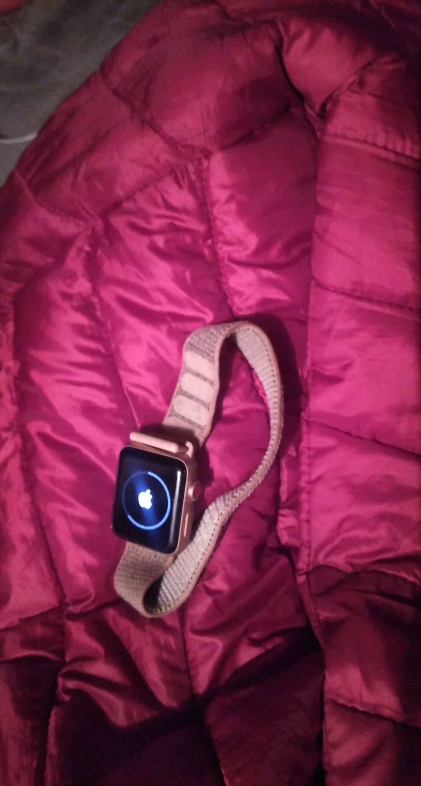 Apple Watch 3 series pink