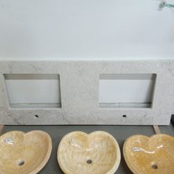 His & Hers Vanity Top