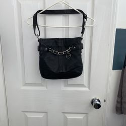 Coach Pebbled Leather  Crossbody Bag