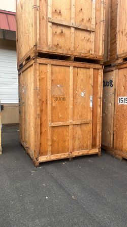 Wood crates