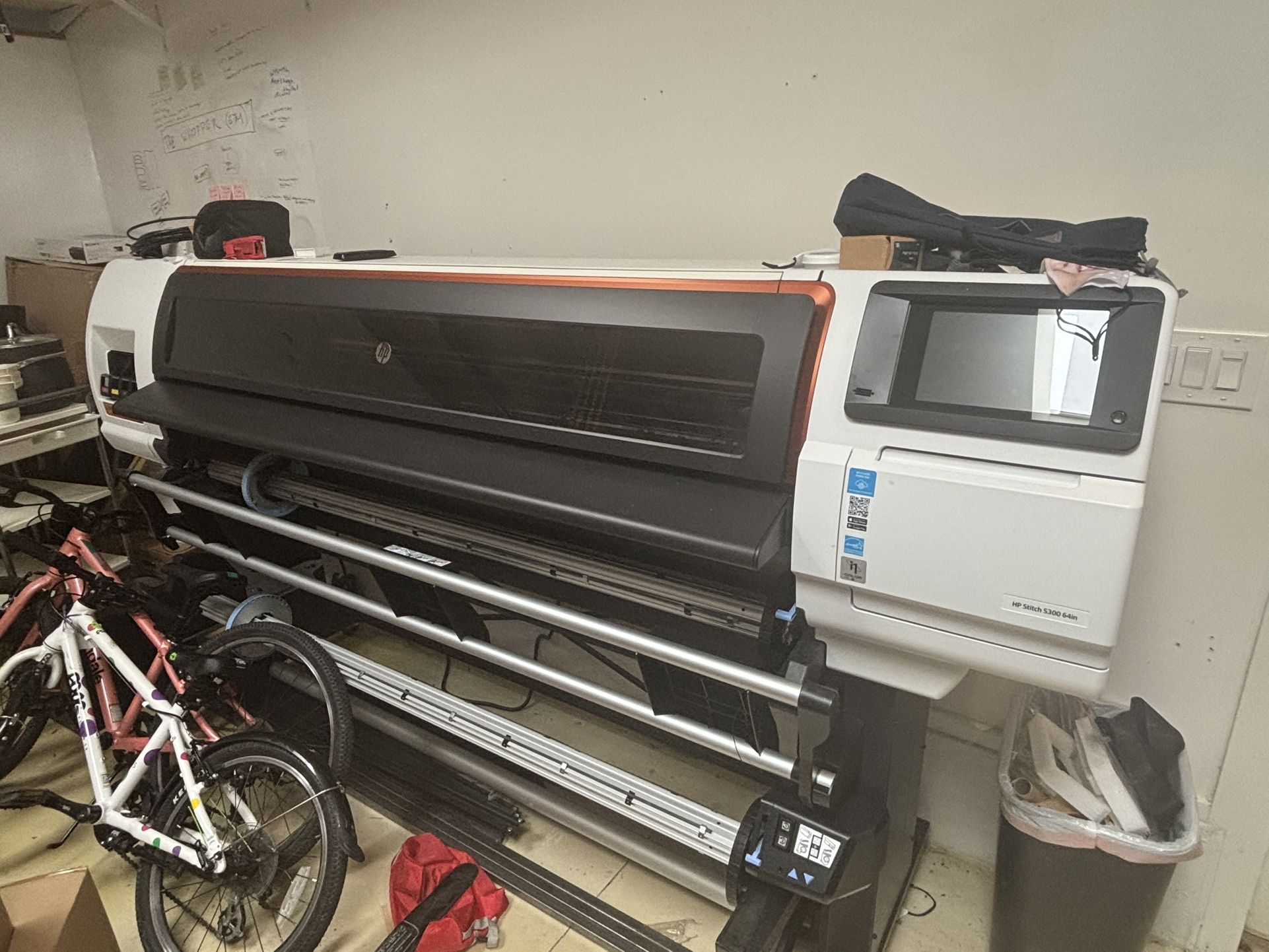 2 Giant Logo Printers