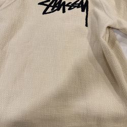 Nike x Stussy Nrg Beige Pullover Size M Oversized 
