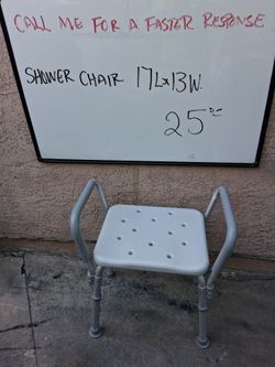Shower Chair with Armrests