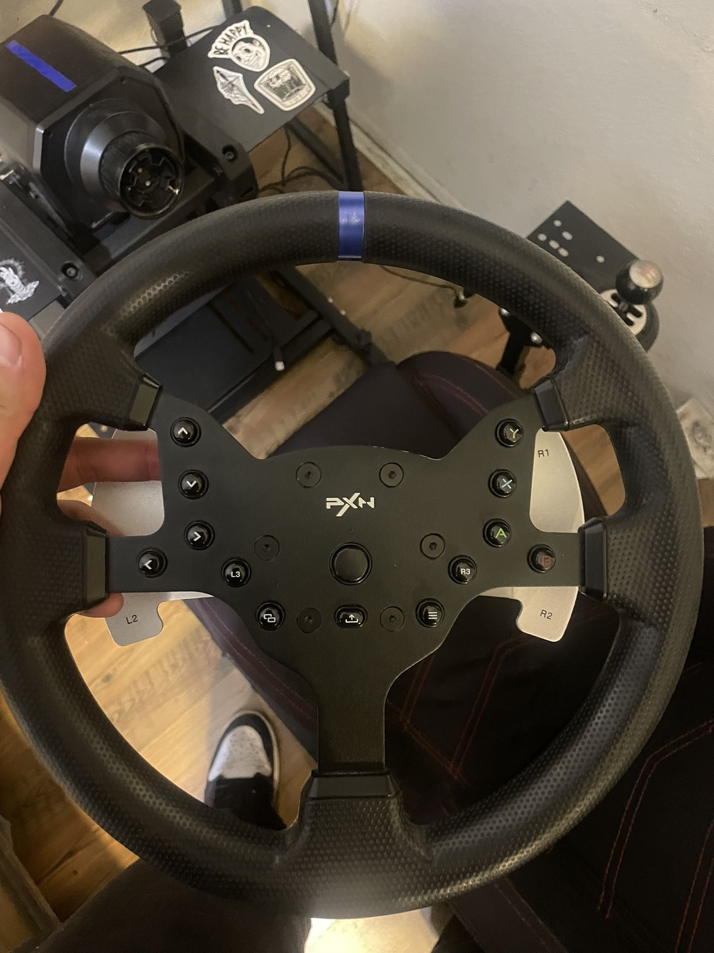 PXN wheel and cockpit
