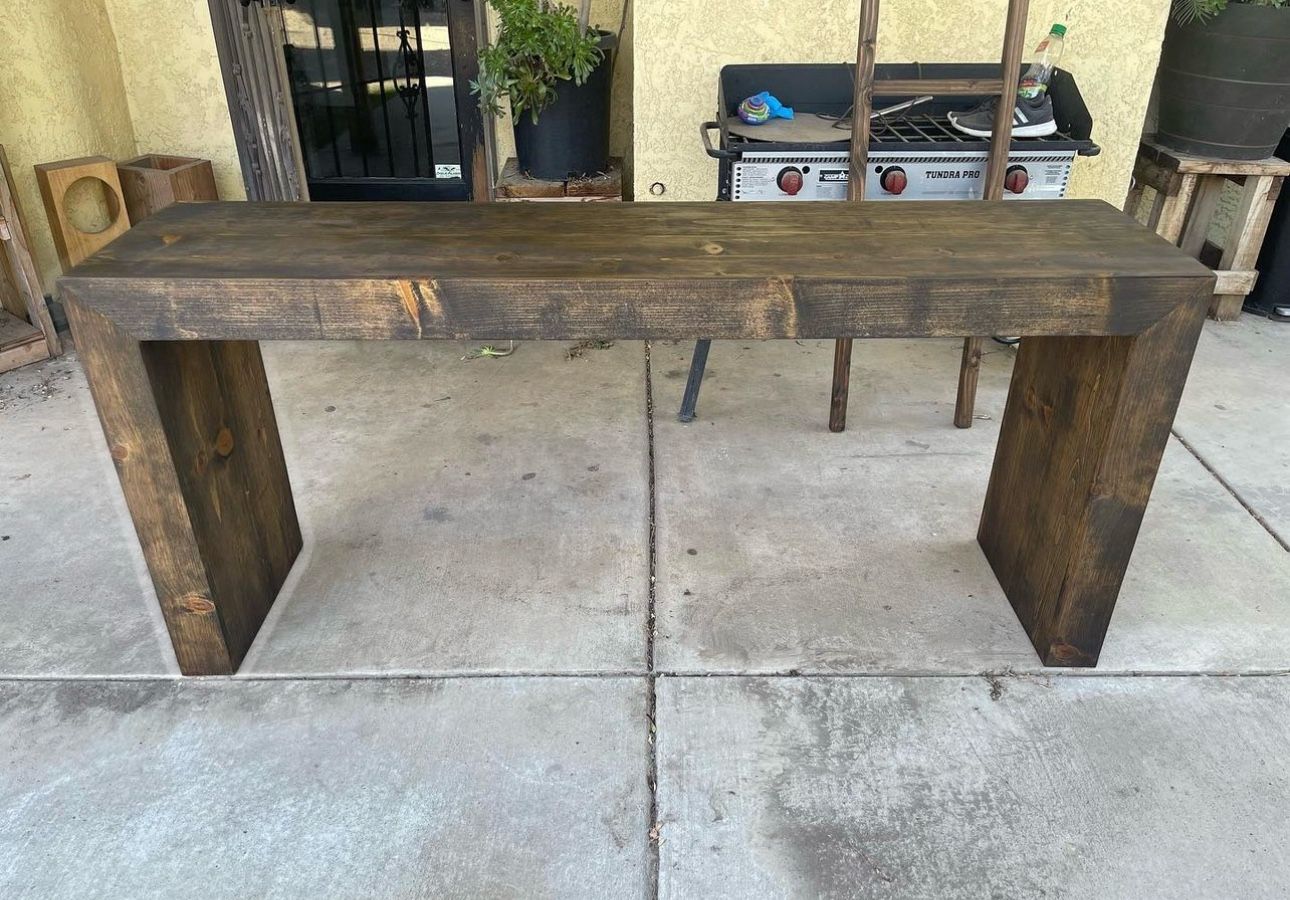 Custom Console Tables  