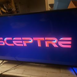 Sceptre 43" class 4k uhd led tv. Works Great . 
