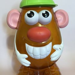 Hasbro PLAYSKOOL 2002 Giant Mr Potato Head Container With Over 25 Pieces.