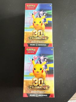Pokémon TCG 30th Celebration Booster Bundle x2